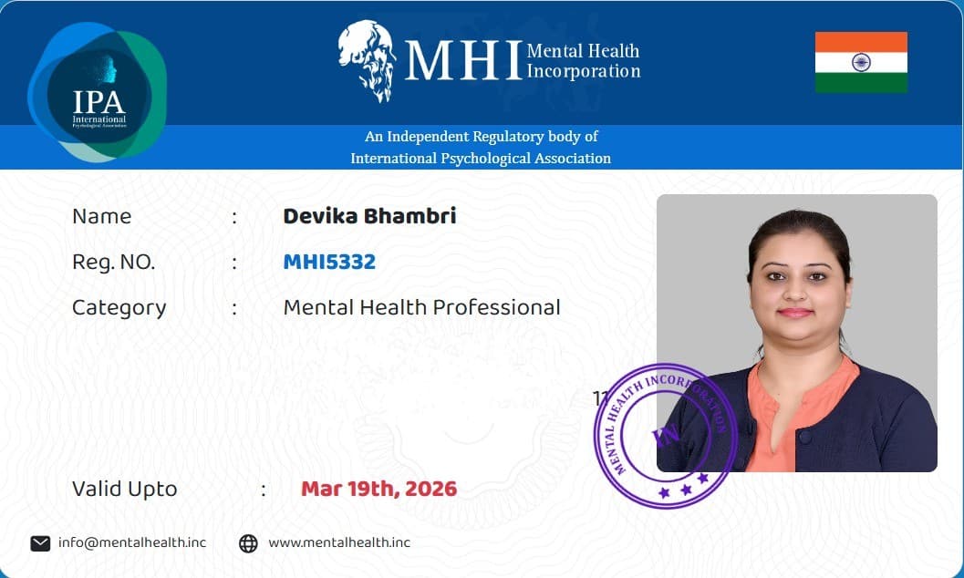 Certified Mental Health Professional
